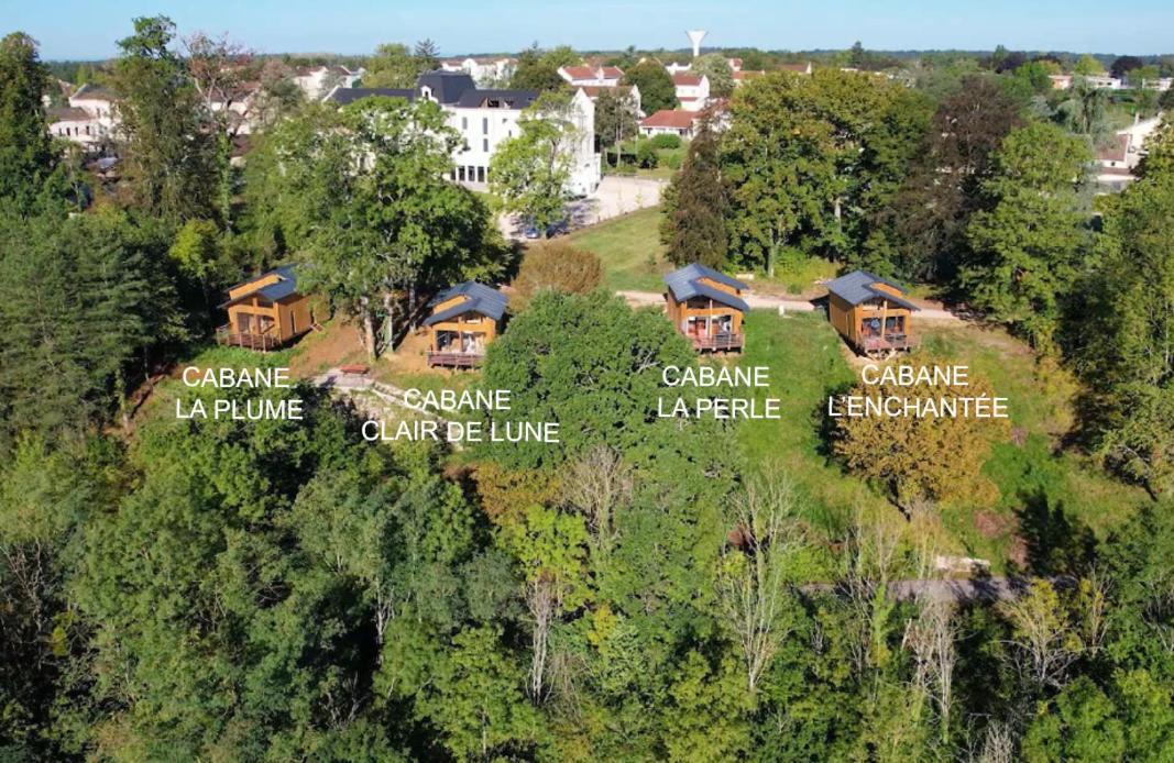 Cabanes Du Domaine Des Fees Dole Exterior foto